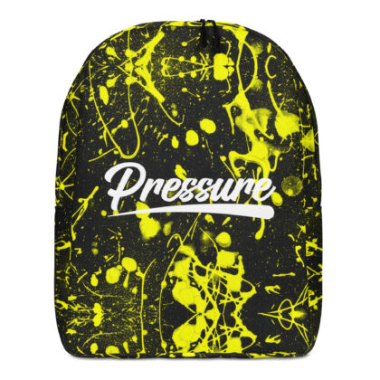 Pressure Splatter Minimalist Backpack (Yellow)