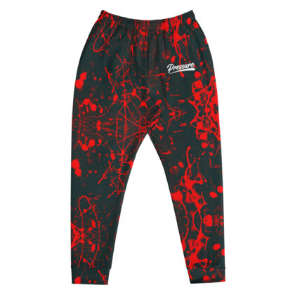 Pressure Splatter Men's Joggers (Red)