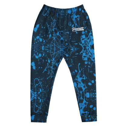 Pressure Splatter Men's Joggers (Blue)
