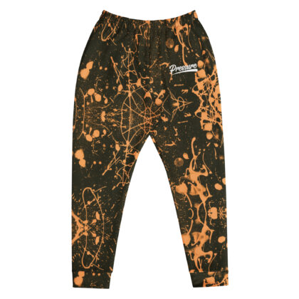 Pressure Splatter Men's Joggers (Orange)