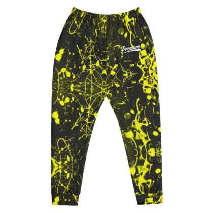 Pressure Splatter Men's Joggers (Yellow)