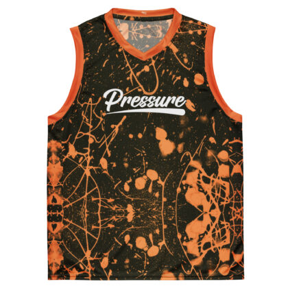 Pressure Splatter Basketball Jersey (Orange)