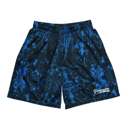 Pressure Splatter Mesh Shorts (Blue)