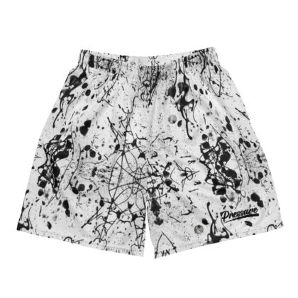 Pressure Splatter Mesh Shorts (Black)
