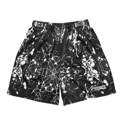 Pressure Splatter Mesh Shorts (White)