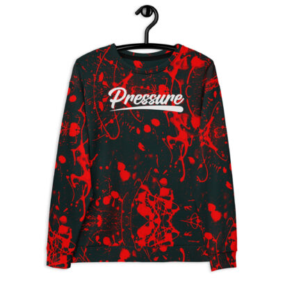 Pressure Splatter Crewneck (Red)