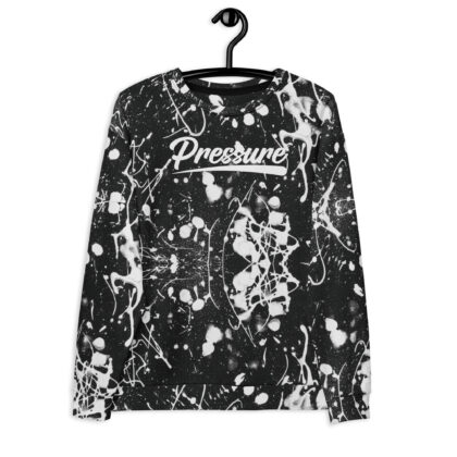 Pressure Splatter Crewneck (White)