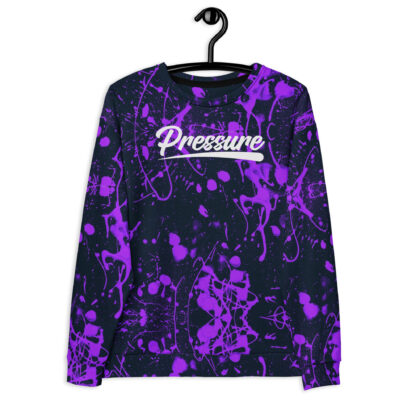 Pressure Splatter Crewneck (Purple)