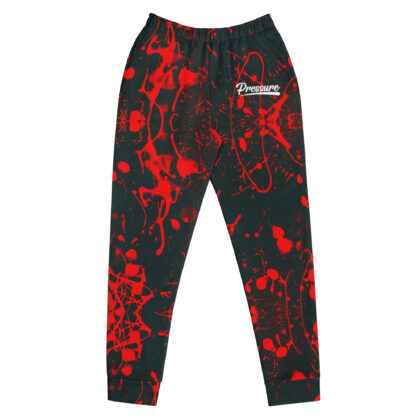 Pressure Splatter Women's Joggers (Red)