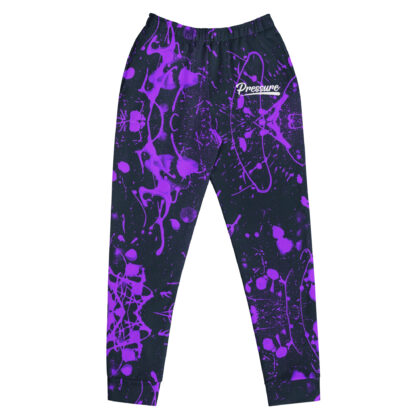 Pressure Splatter Women's Joggers (Purple)