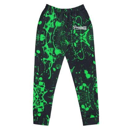 Pressure Splatter Women's Joggers (Green)