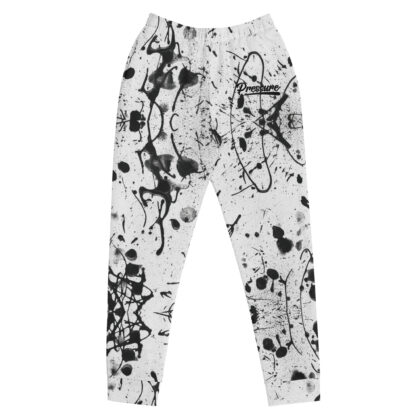 Pressure Splatter Women's Joggers (Black)
