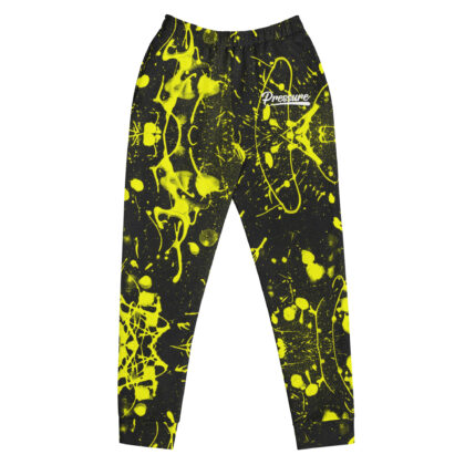 Pressure Splatter Women's Joggers (Yellow)