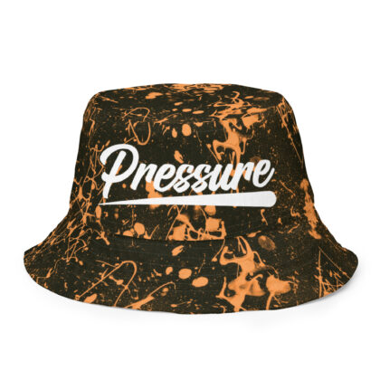 Pressure All Over Splatter Bucket Hat (Orange)