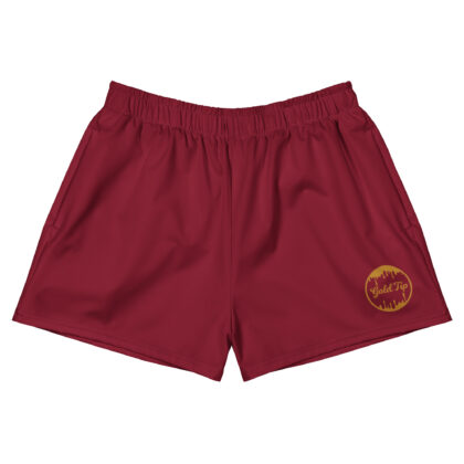 Gold Tip Athletic Shorts (Maroon)