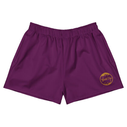 Gold Tip Athletic Shorts (Purple)