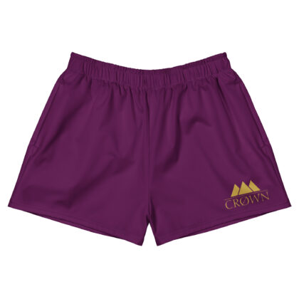 Crown Athletic Shorts (Purple)