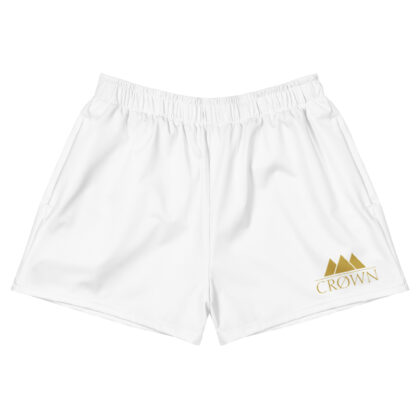 Crown Athletic Shorts (White)