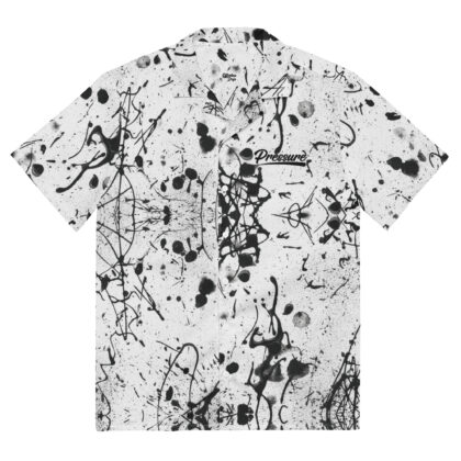 Pressure Splatter Button Up (Black)