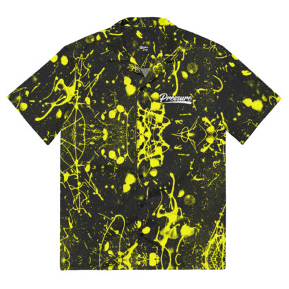 Pressure Splatter Button Up (Yellow)