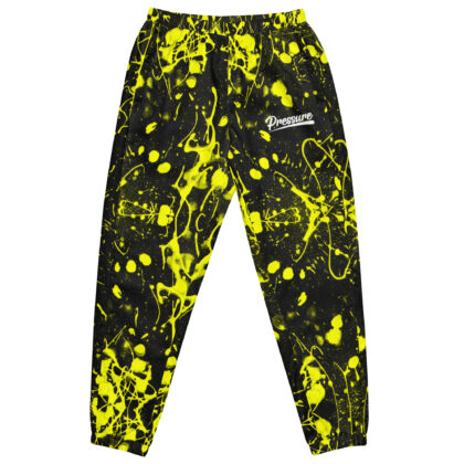 Pressure Splatter Track Pants (Yellow)