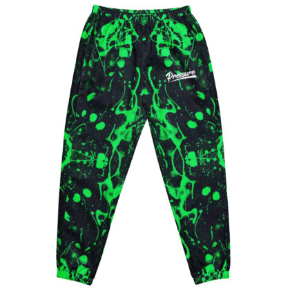 Pressure Splatter Track Pants (Green)