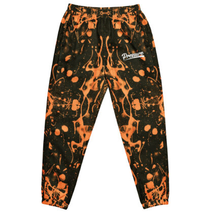 Pressure Splatter Track Pants (Orange)