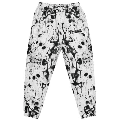 Pressure Splatter Track Pants (Black)