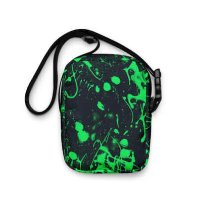 Pressure Splatter Crossbody Bag (Green)