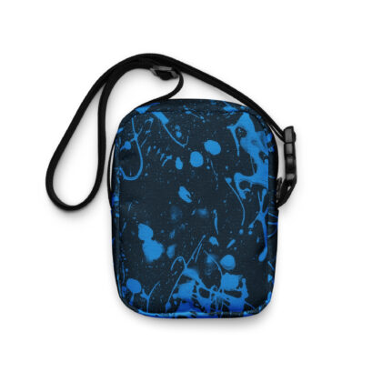 Pressure Splatter Crossbody Bag (Blue)