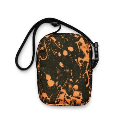 Pressure Splatter Crossbody Bag (Orange)