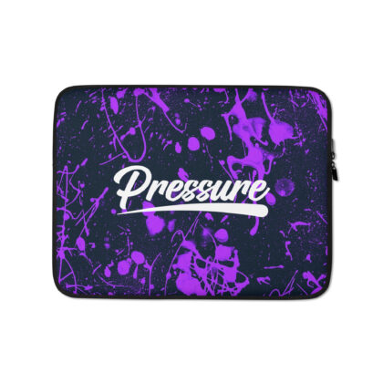 Pressure Splatter Laptop Sleeve (Purple)