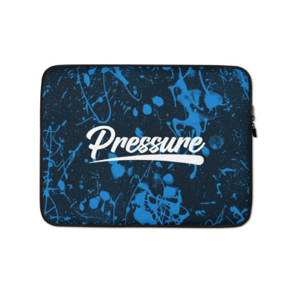 Pressure Splatter Laptop Sleeve (Blue)
