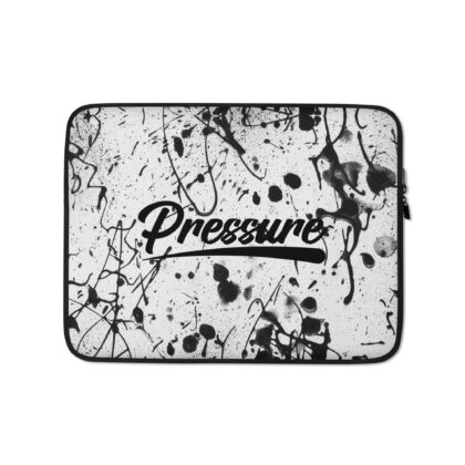 Pressure Splatter Laptop Sleeve (Black)