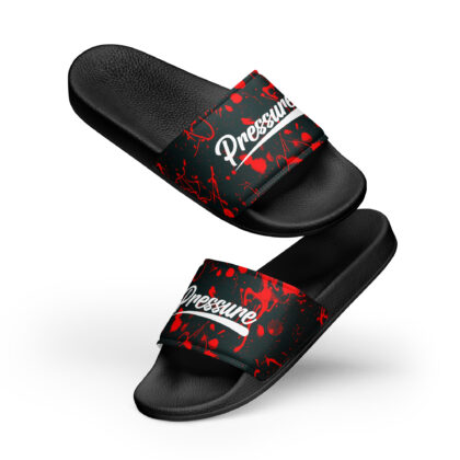 Pressure Women's Splatter Slides (Red)