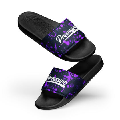 Pressure Women's Splatter Slides (Purple)