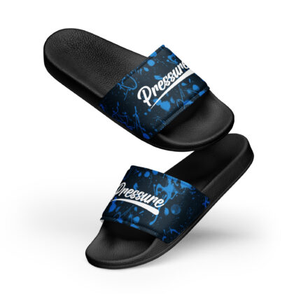 Pressure Women's Splatter Slides (Blue)