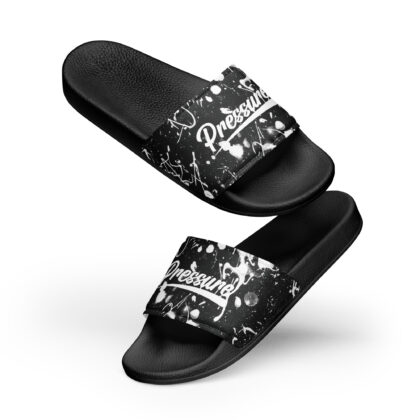 Pressure Women's Splatter Slides (White)